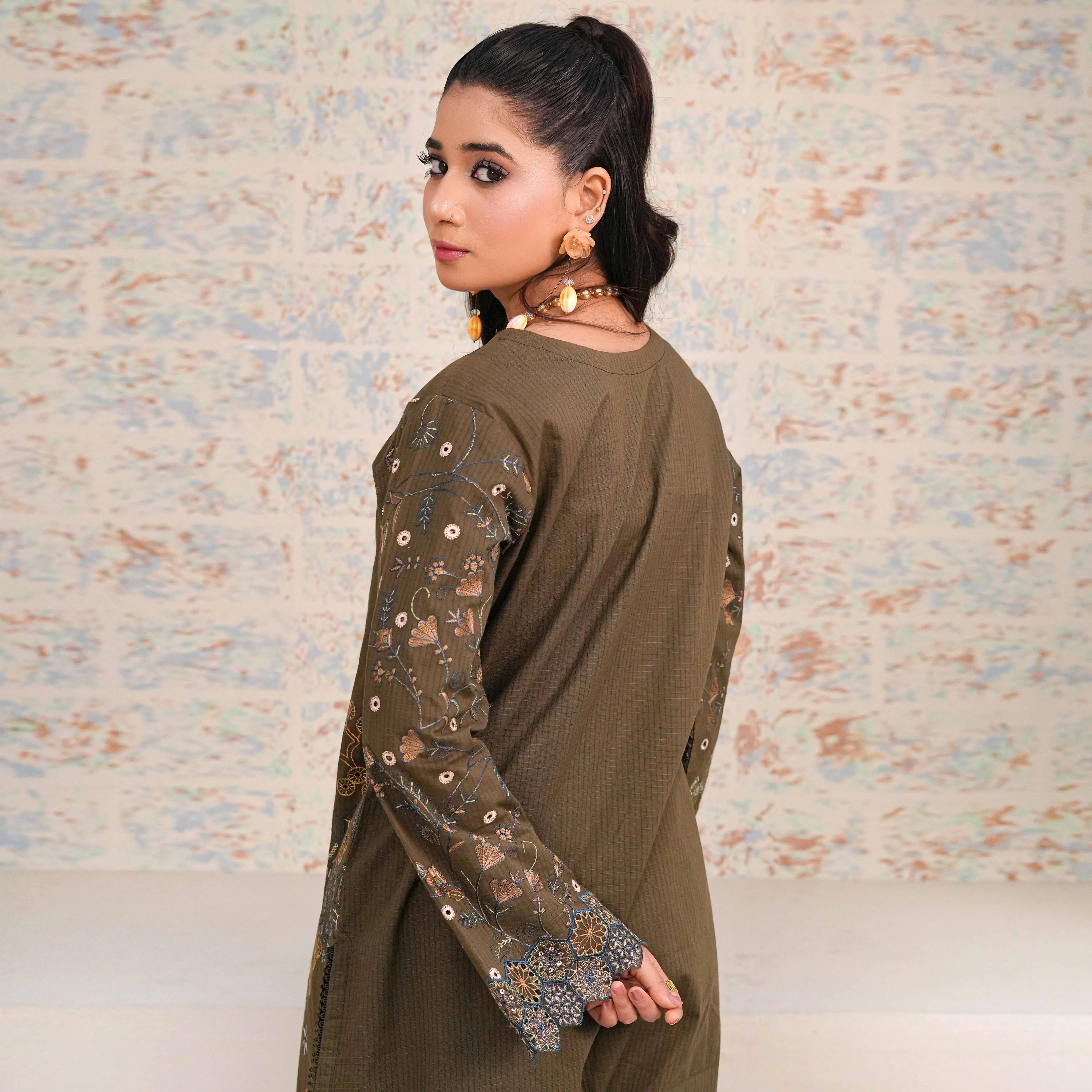 MANZAR | Olive Scenic 2-Piece Suit